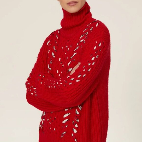 Interlocked Turtleneck Sweater by Jason Wu - Picture 2 of 5